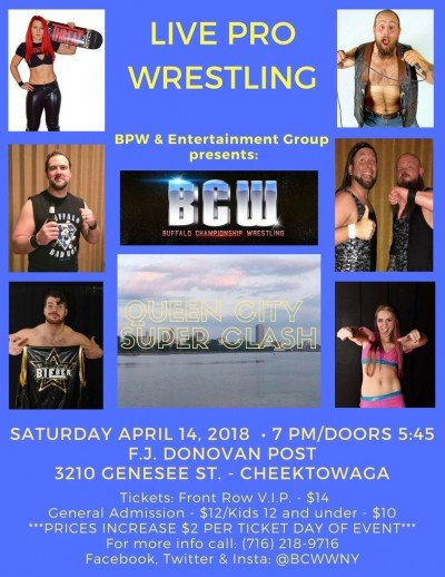 Buffalo Championship Wrestling's Queen City Super Clash