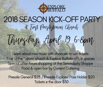 Explore Buffalo 2018 Season Kickoff — Apr 19, 2018