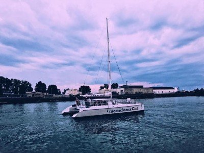 Neil Young Sailboat Cruise Aboard the MoondanceCat — Jun 24, 2018