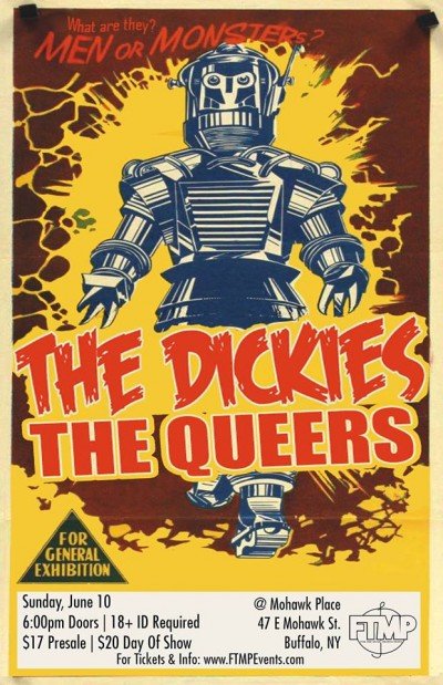 The Dickies (40th Anniversary Tour) & The Queers at Mohawk Place — Jun 10, 2018