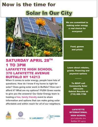Solar in the City! — Apr 28, 2018