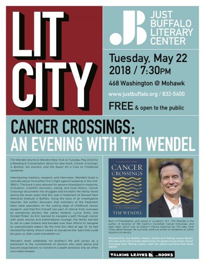 Cancer Crossings: An Evening with Tim Wendel