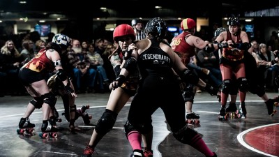 Queen City Roller Girls: Suicidal Saucies vs Devil Dollies - QCRG CUP PLAYOFF GAME