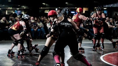Queen City Roller Girls: Suicidal Saucies vs Devil Dollies - QCRG CUP PLAYOFF GAME