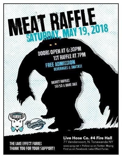 Lake Effect Furies' Annual Meat Raffle