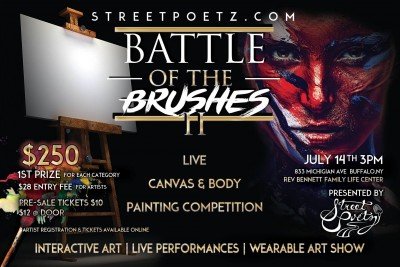 Battle of the Brushes II by StreetPoetz.com
