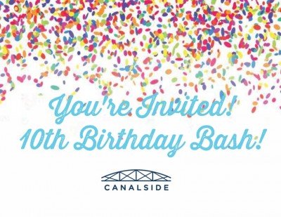 Canalside’s 10th Birthday Bash!