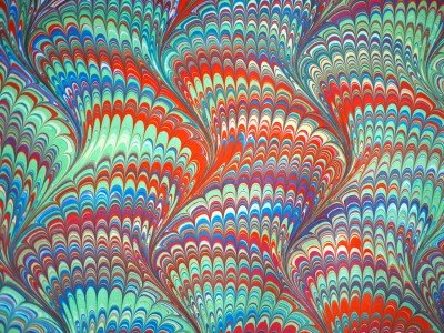 Paper Marbling | A workshop at WNYBAC