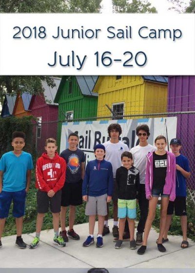 Junior Sail Camp: July 16 - 20