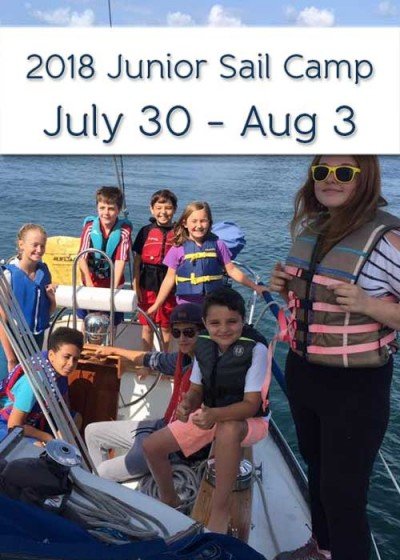Junior Sail Camp Week 6: July 30 – August 3