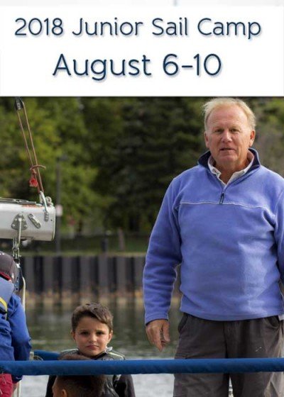 Junior Sail Camp: Aug 6 – 10