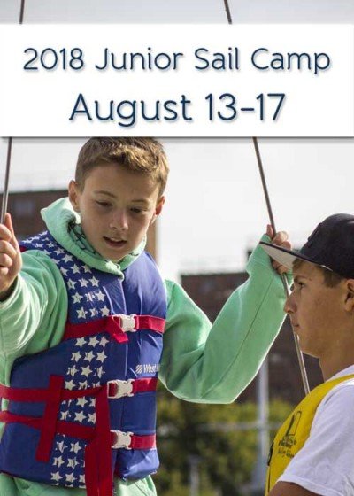 Junior Sail Camp Weeks 8: Aug 13 – 17