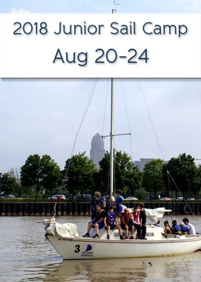 Junior Sail Camp: Aug 20 – 24