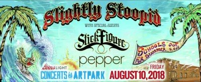 Slightly Stoopid Schools Out For The Summer Tour at Artpark — Aug 10, 2018