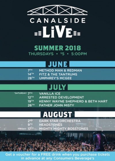 Canalside Live 2018
