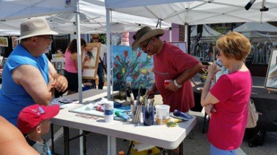 2018 Canal Fest Live Art Demos at River Art Gallery & Gifts — Jul 21, 2018