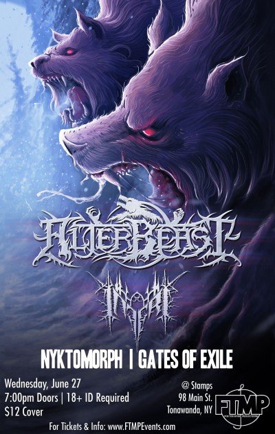Alterbeast & Inferi — Jun 27, 2018