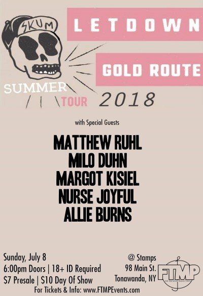 Letdown & Gold Route — Jul 8, 2018