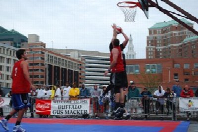 Buffalo Gus Macker 2011 at 65 Niagara Square, Buffalo, NY — Jun 25, 2011