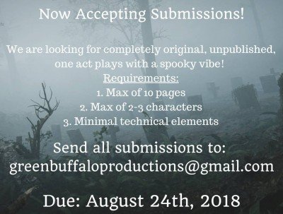 Spooky One-Act Submissions