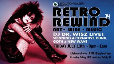 Revolution Gallery's “Retro Rewind” Dance Party! — Jul 13, 2018