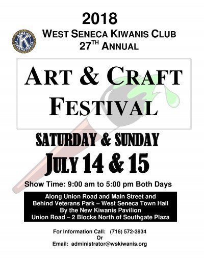 West Seneca Kiwanis Art & Craft Festival