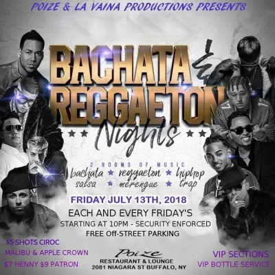 Bachata And Reggaeton Night — Jul 13, 2018