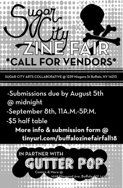 Buffalo Zine Fair — Sep 8, 2018