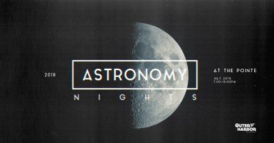 Astronomy Night at Wilkeson Pointe — Jul 20, 2018