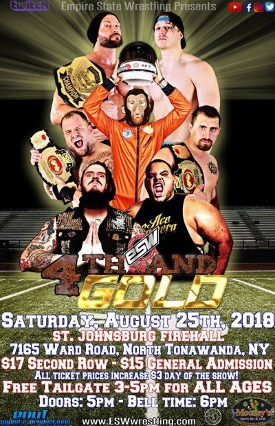 ESW Tailgate Party & Global Wrestling Stars!