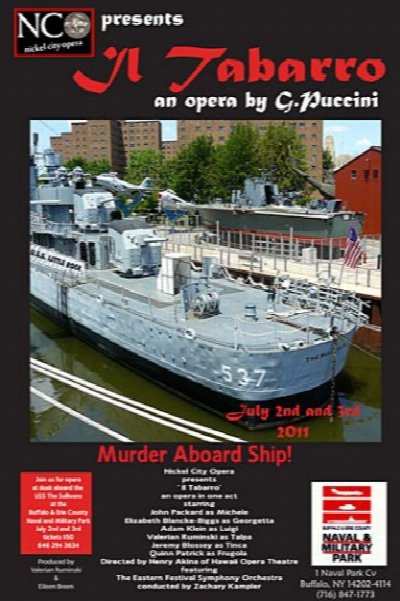 NCO presents 'Il Tabarro' at Naval & Military Park — Jul 2, 2011