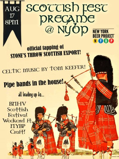 Scottish Fest Pre-game at NYBP