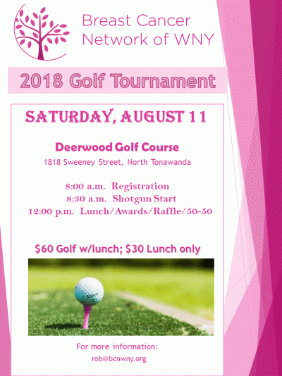 2018 Breast Cancer Network of WNY Annual Golf Tournament