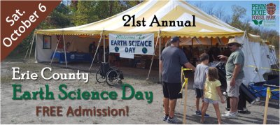 21st Annual Erie County Earth Science Day — Oct 6, 2018