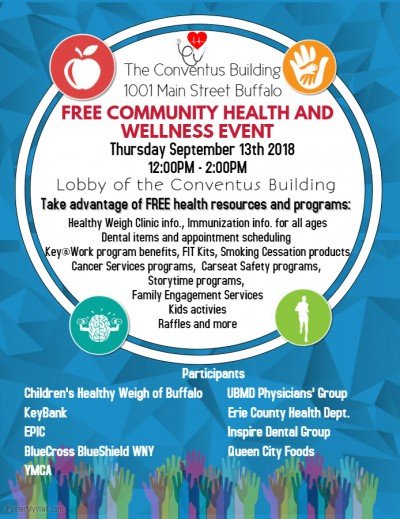 Free Community Health and Wellness Event — Sep 13, 2018