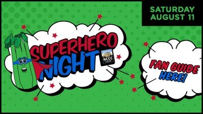 Super Hero Night at the Ballpark at Coca Cola Field — Aug 11, 2018