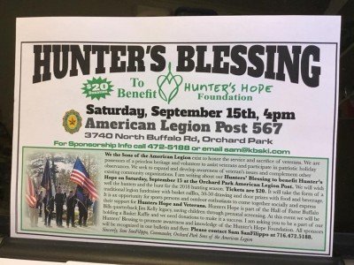 Hunter's Blessing — Sep 15, 2018