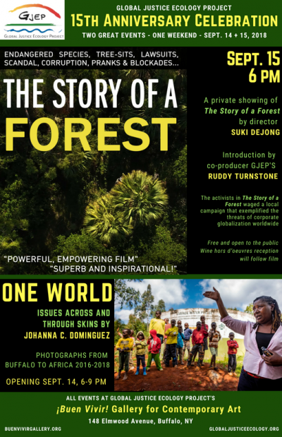 Global Justice Ecology Project's 15th Anniversary Celebration