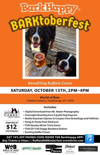 BarkHappy Buffalo: BARKtoberfest benefiting Buffalo C.A.R.E.S.