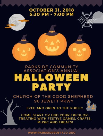 Parkside Annual Halloween Party — Oct 31, 2018