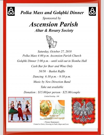 Polka Mass and Golabki Dinner