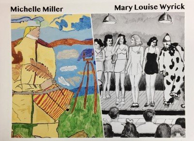 Artwork by Mary Louise Wyrick & Michele Miller — Oct 19, 2018