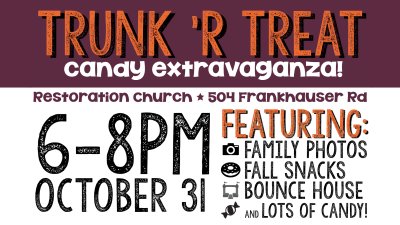 Trunk Or Treat — Oct 31, 2018