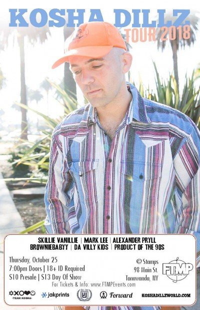 Kosha Dillz w/ Devmo at Stamps The bar
