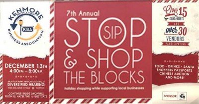 7th Annual Stop Sip & Shop the Blocks