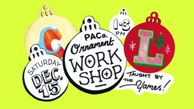 Hand Lettered Ornament Class with Yames