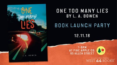 L. A. Bowen's Book Launch Party - One Too Many Lies