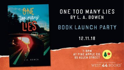 L. A. Bowen's Book Launch Party - One Too Many Lies