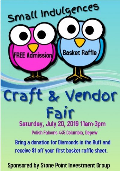 Small Indulgences Craft & Vendor Fair — Jul 20, 2019