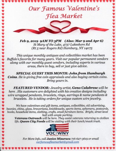 Our Famous Valentine's Flea Market